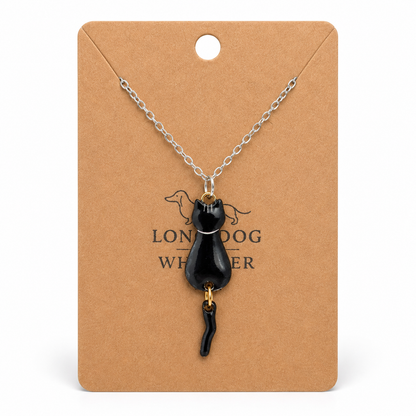 Percy Cat Necklace on Longdog & Whisker product card