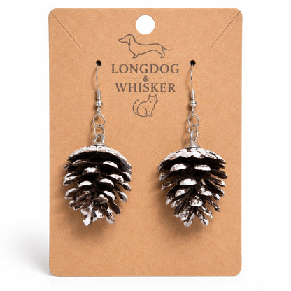 Pinecone Earrings by Longdog & Whisker