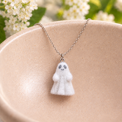 Cheeky Ghost Necklace