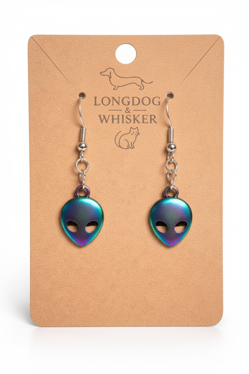 Alien Earrings
