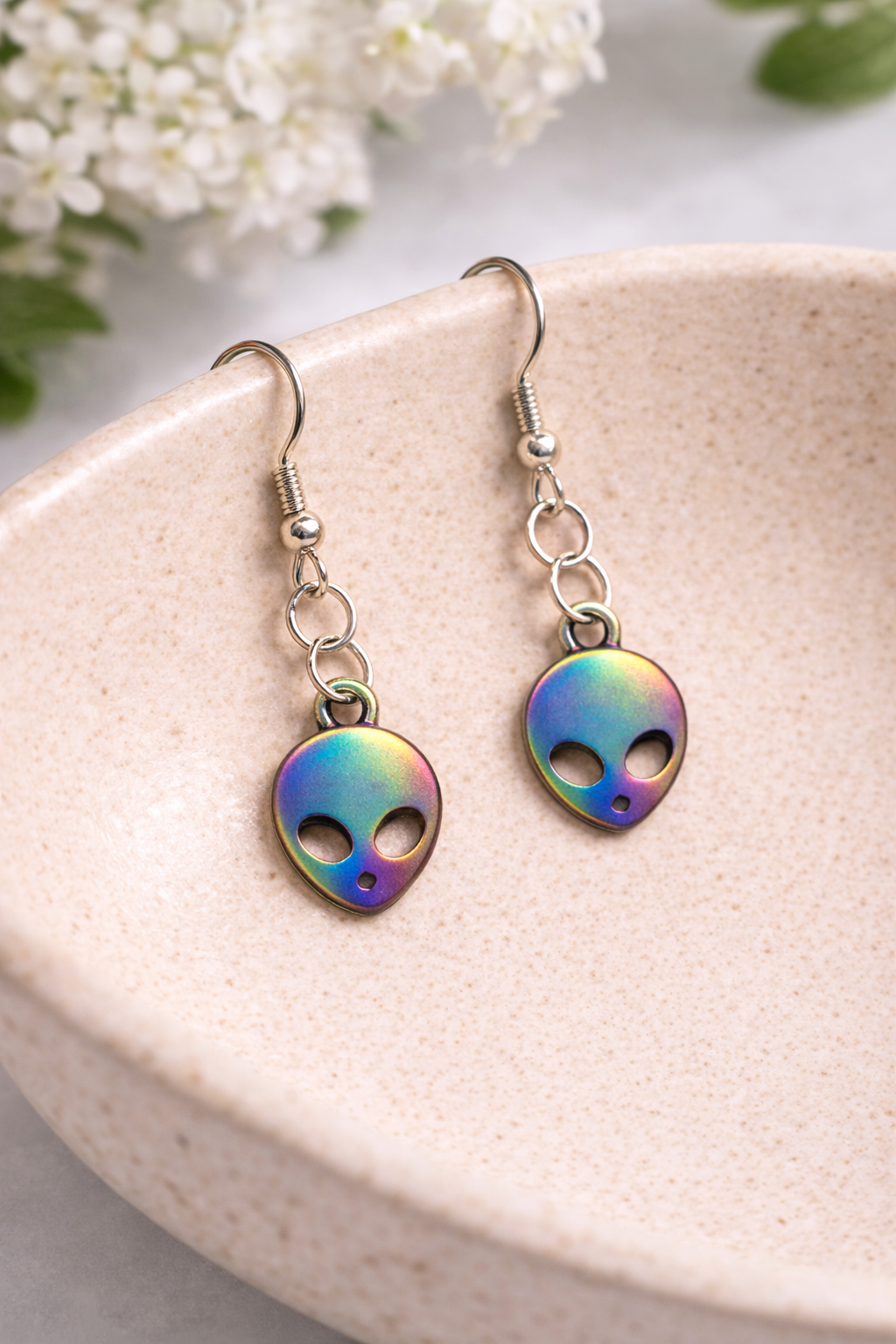 Alien Earrings