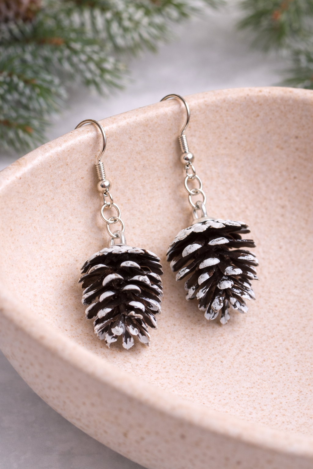 Pinecone Earrings