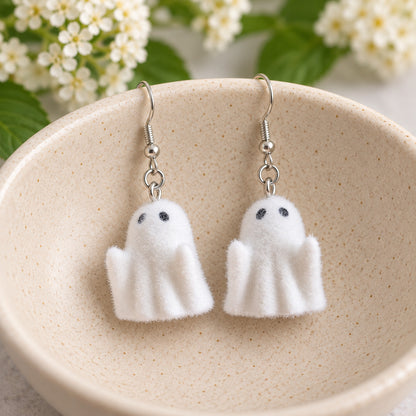 Rudie Ghost Earrings in a ceramic bowl