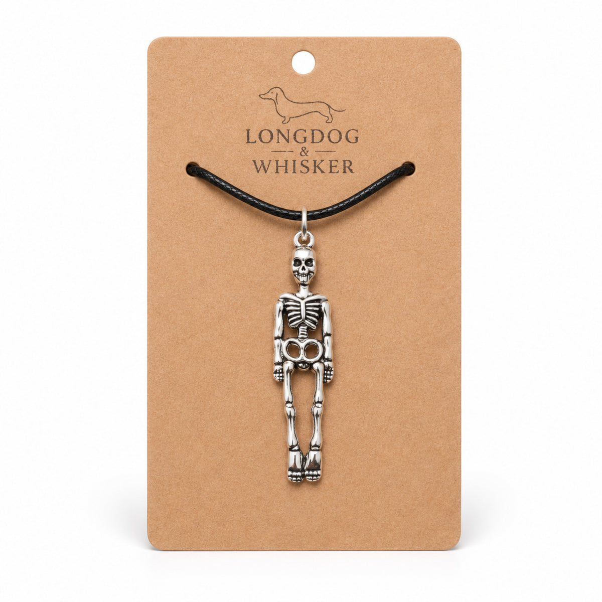 Skeleton Necklace Cord by Longdog & Whisker