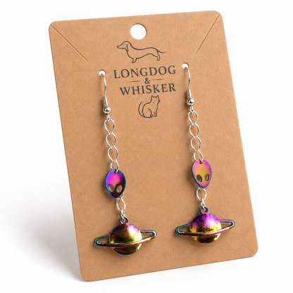 UFO Planet Earrings supercharged hero product image